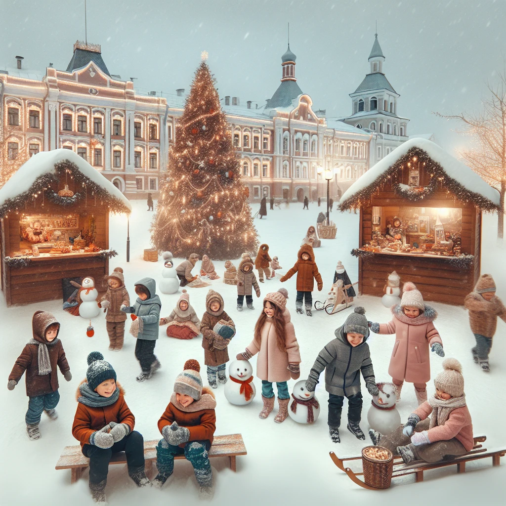 Организация детского отдыха на новогодние праздники в Омске