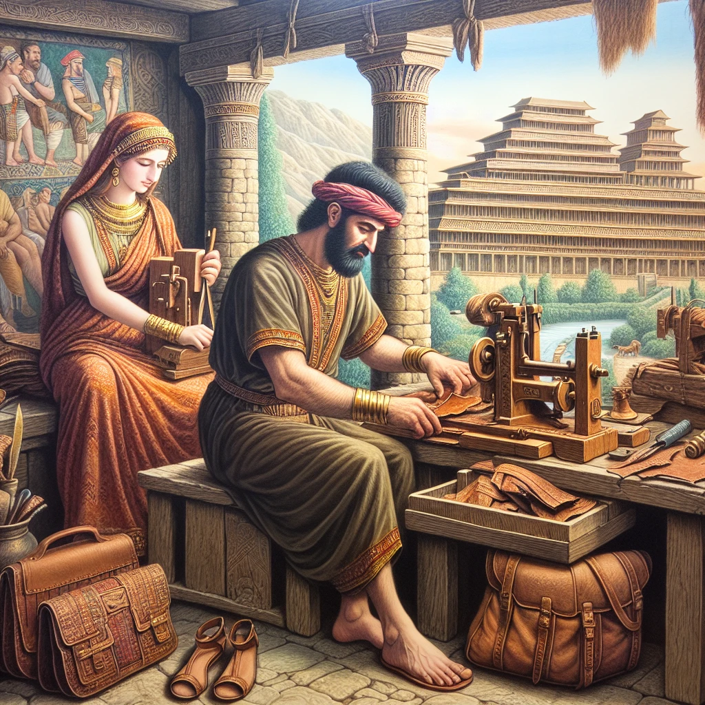 Использование кожаных артефактов в Древнем Вавилоне