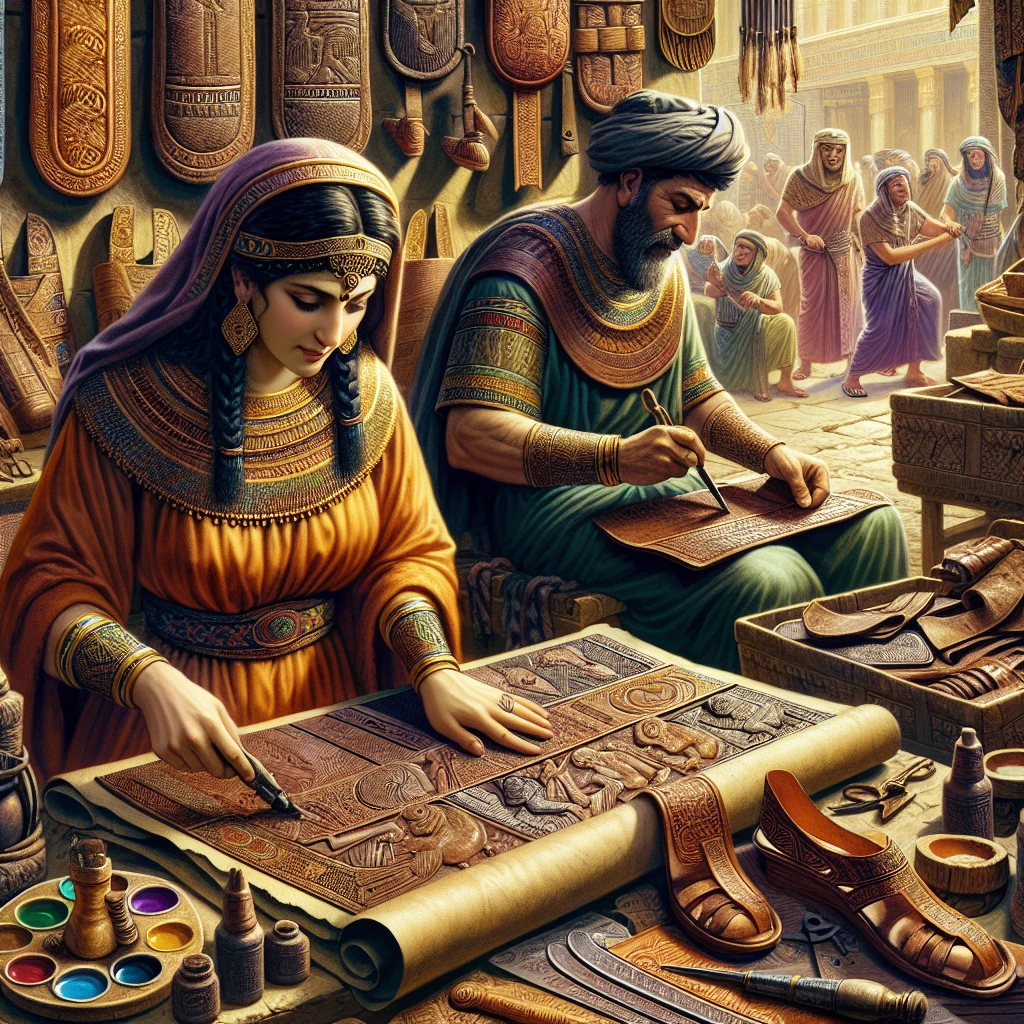 Изготовление и использование кожаных артефактов в Древнем Вавилоне