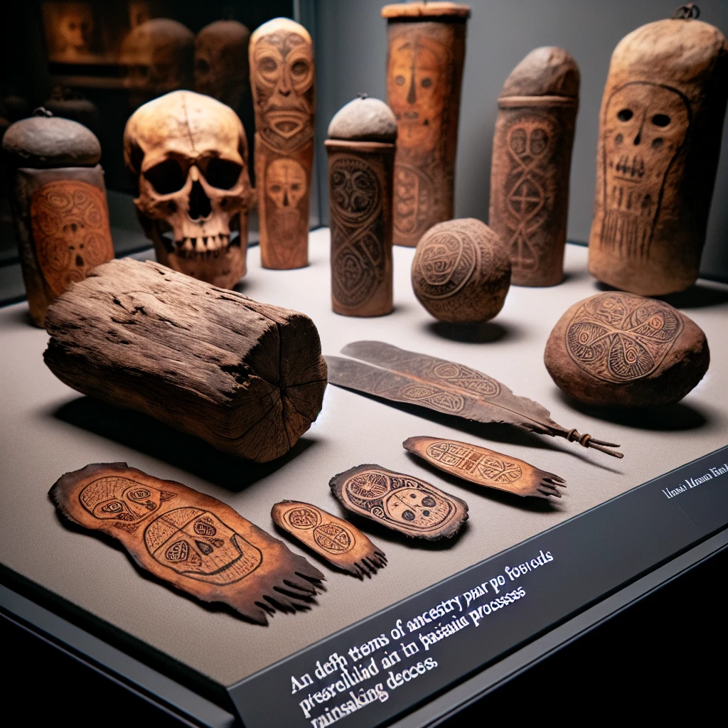 Древние культуры и их артефакты из кожи
