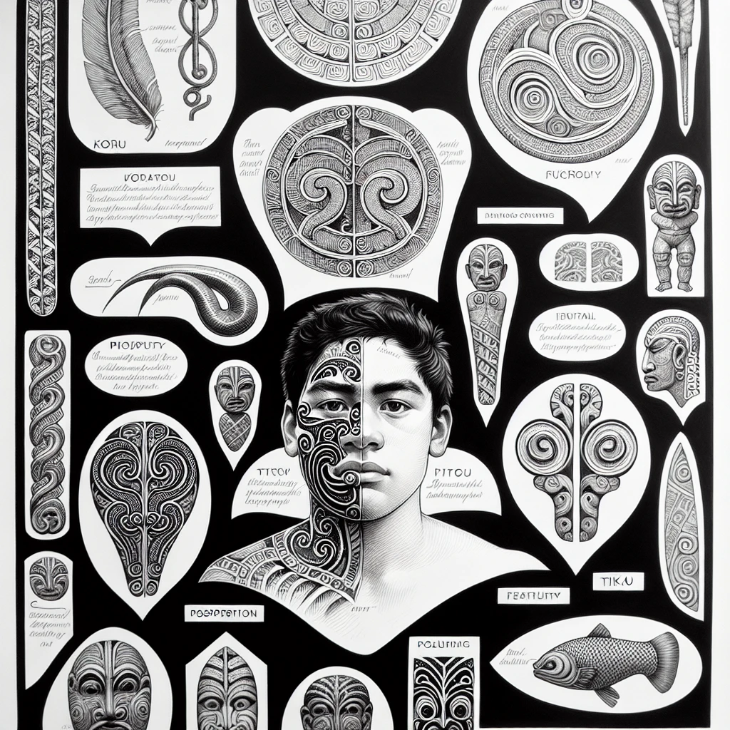 Современное изучение и трансформация искусства маори татуировок