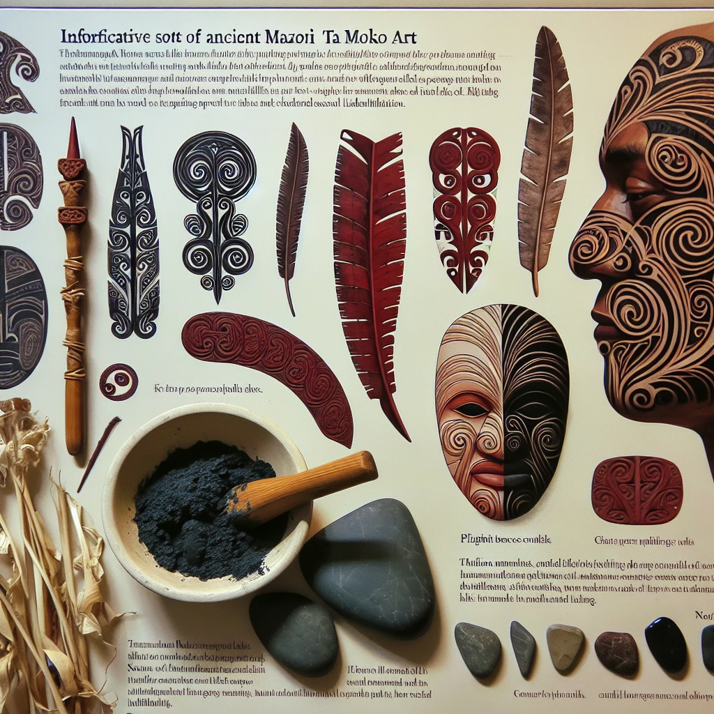 Исследования искусства маори татуировок