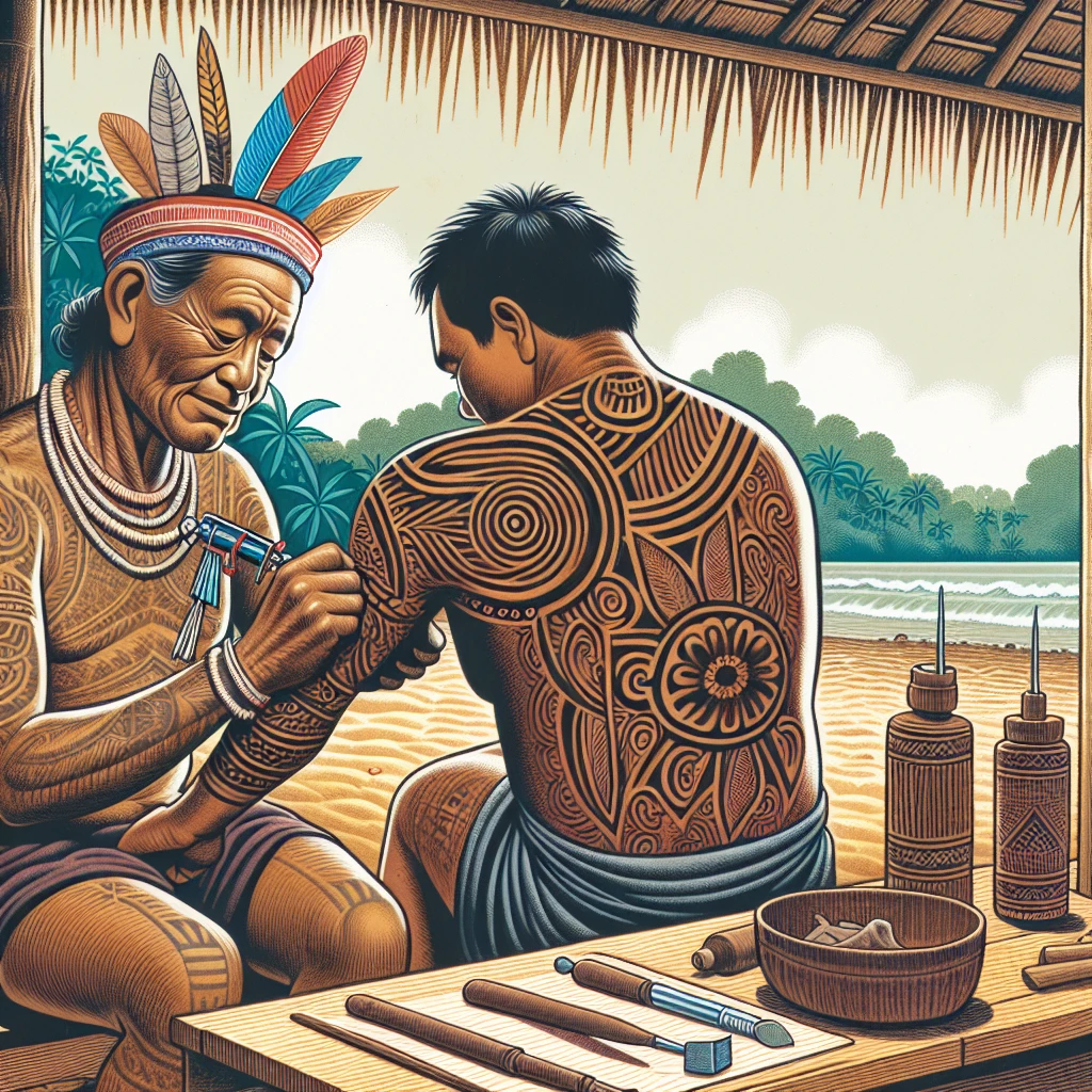 Значение татуировок для островных племён