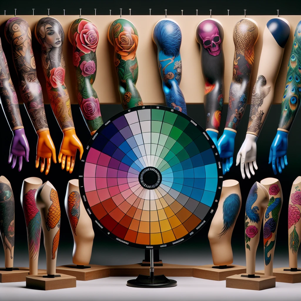 Психология цвета в татуировках