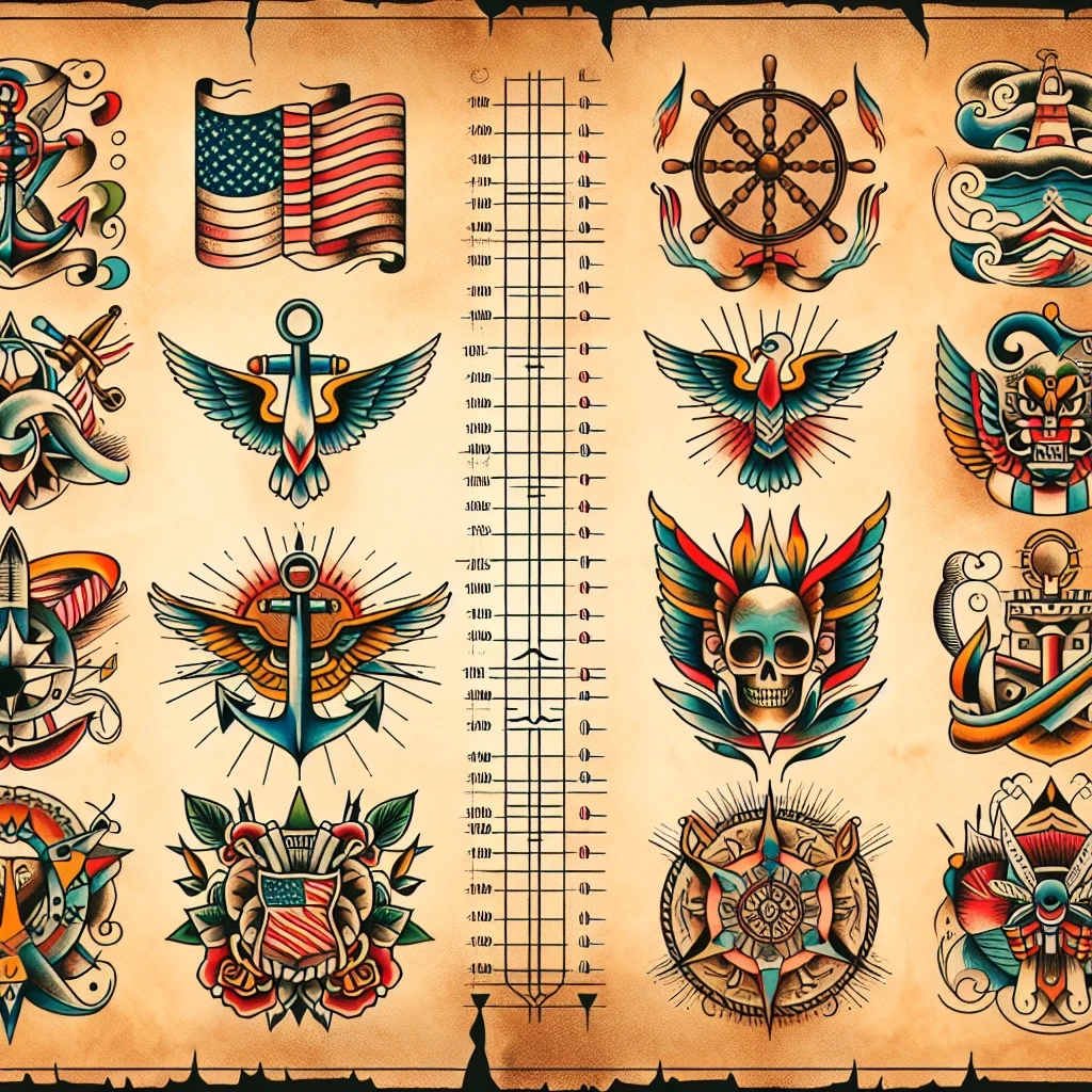 Изучение традиционных американских и европейских стилей татуировки - история и особенности