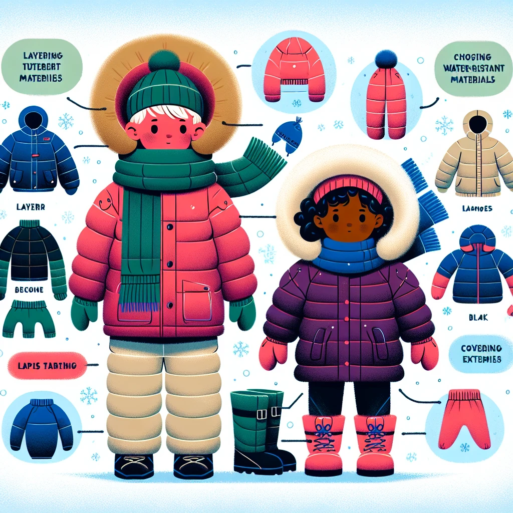 Как одеть детей в зимнюю страну чудес - полезные советы для родителей