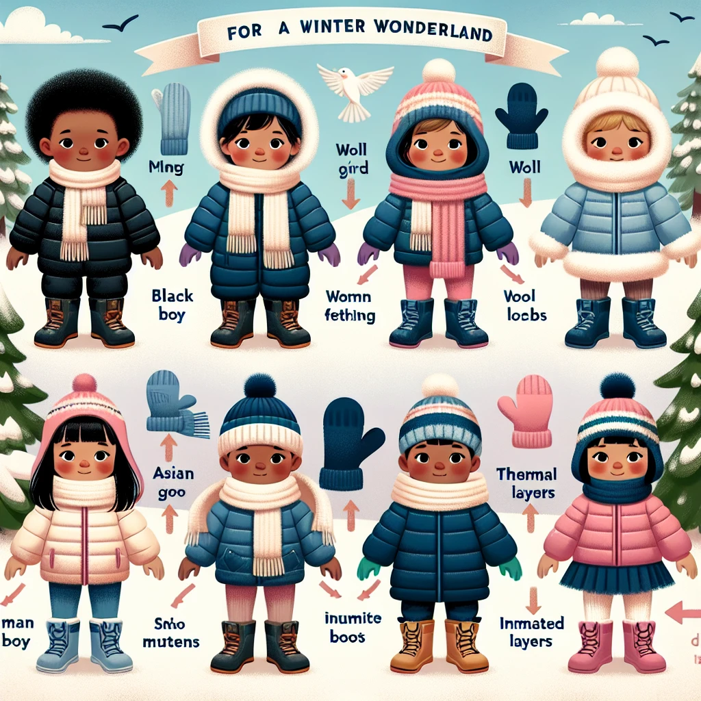 Как одеть детей в зимнюю страну чудес: полезные советы для родителей