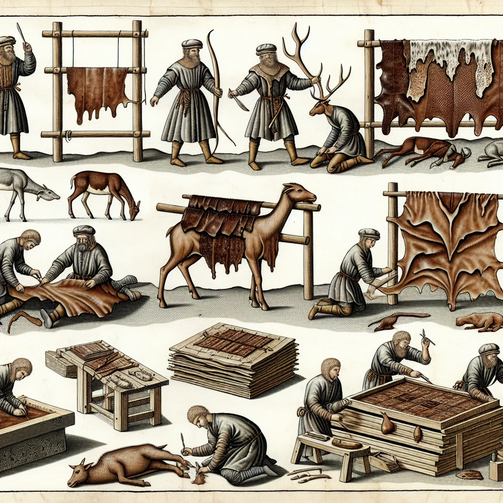 Как шкуры животных используются для создания кожаных рукописей