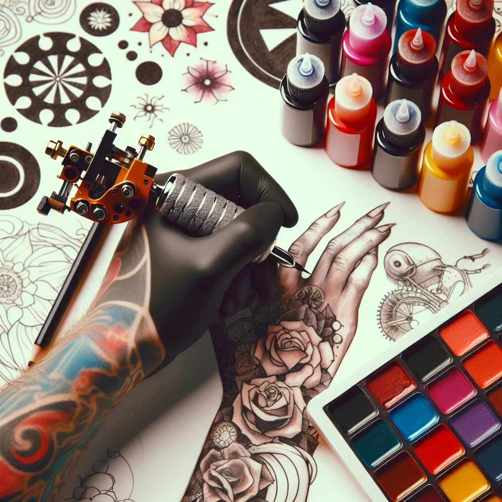 Как выбрать идеальный цвет для татуировки