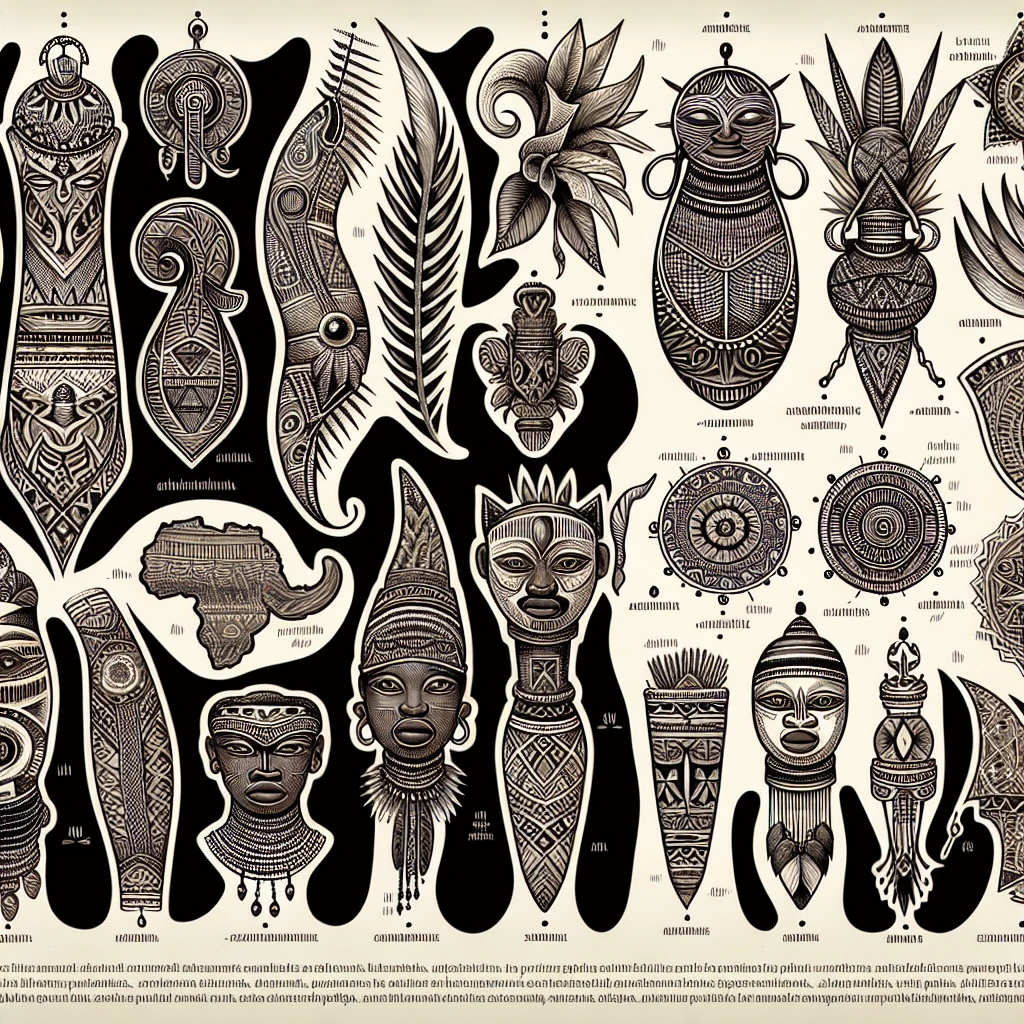 Племенные татуировки африканских культур - история, значение, особенности