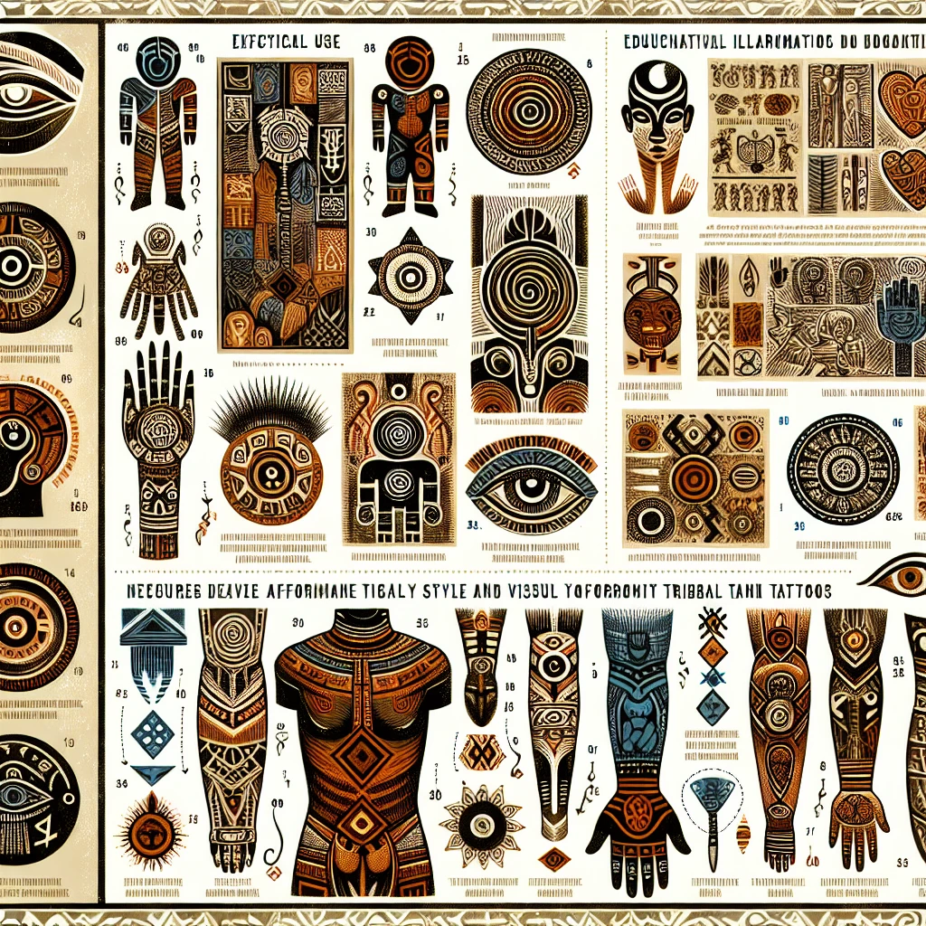 Племенные татуировки африканских культур: история, значение, особенности