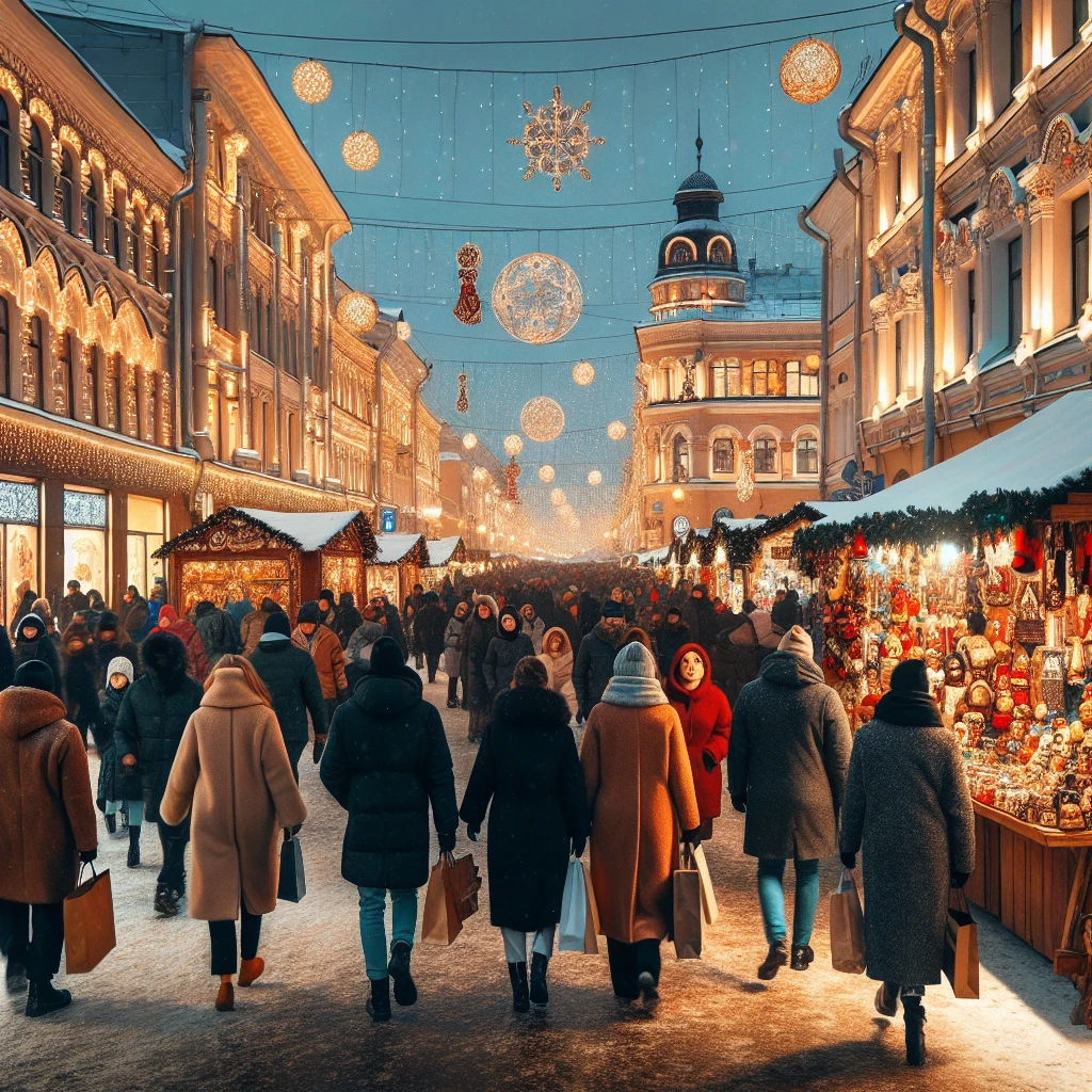 Праздничный шопинг в Омске - лучшие места для праздничных покупок