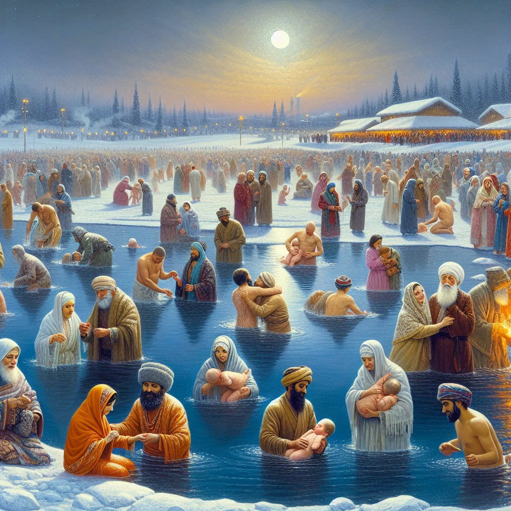 Праздник крещения: традиционное купание в водоёмах - обряд Крещения и его особенности
