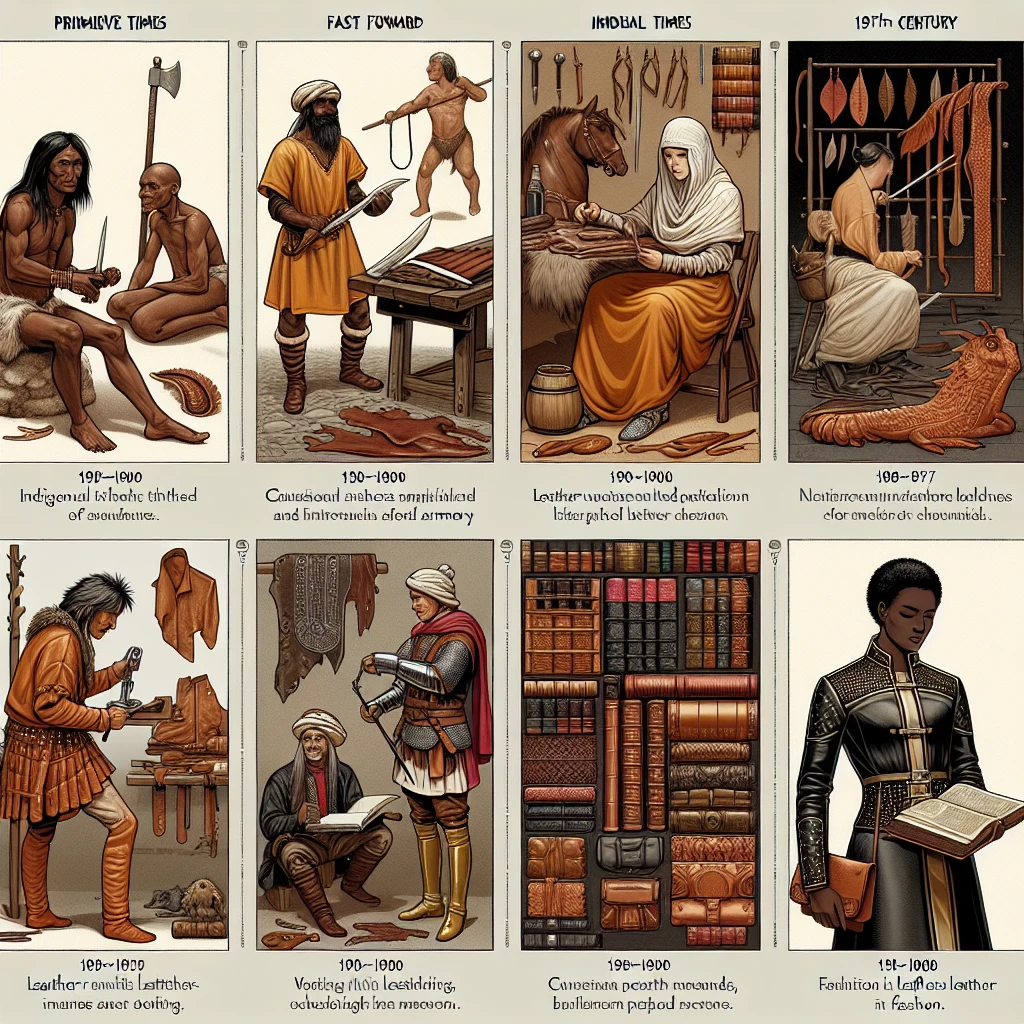 Разнообразие применения кожи в культуре и искусстве на протяжении веков