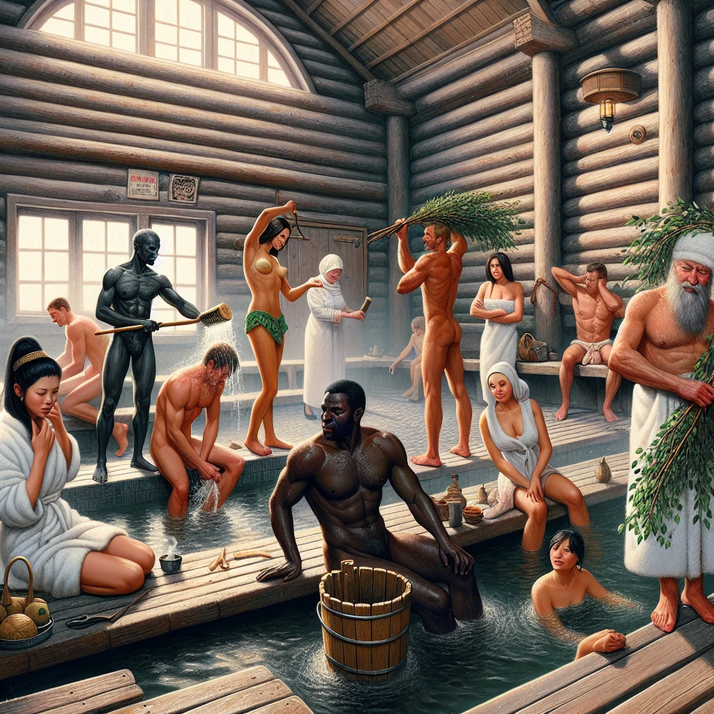 Древняя традиция: Русские общественные бани