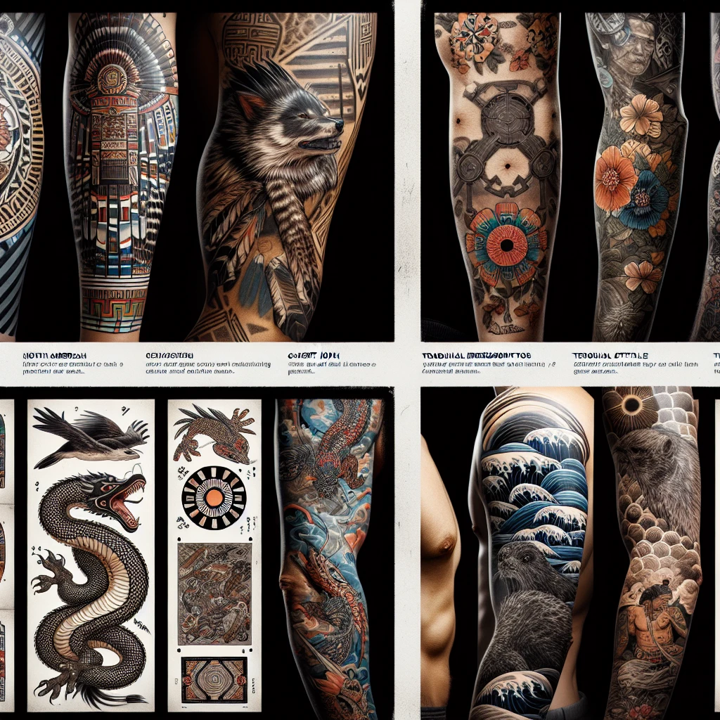 Татуировки от племен Северной Америки до древней Японии: международные тренды и их значение