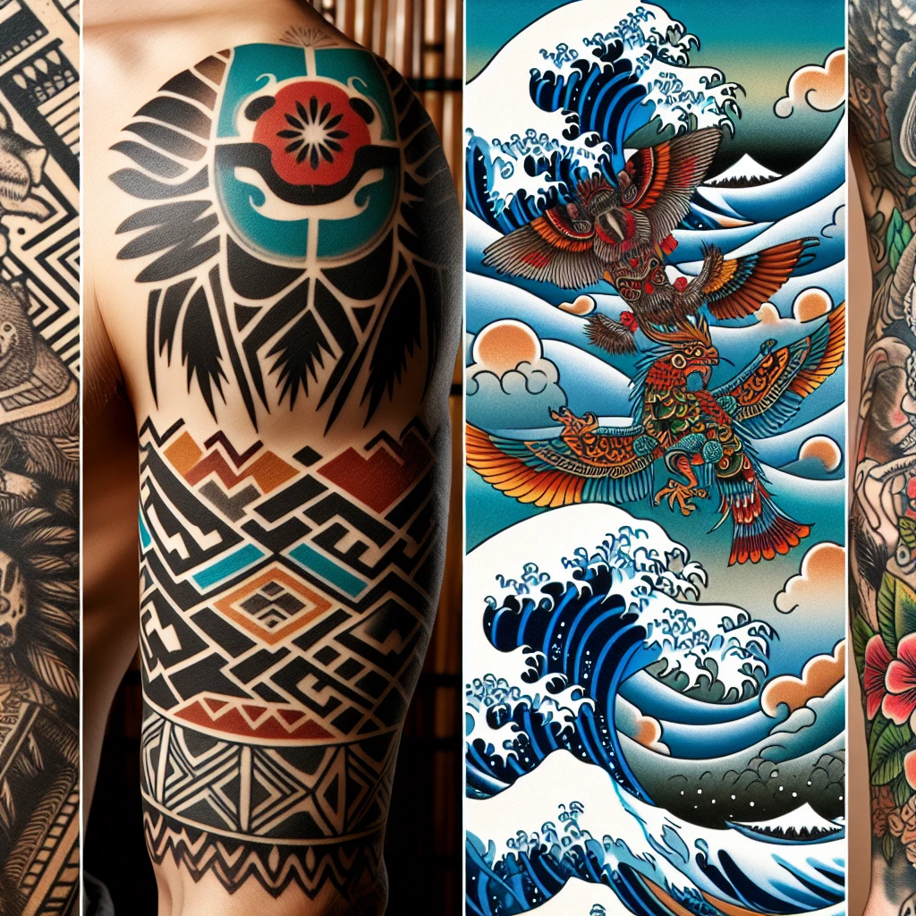 Татуировки от племен Северной Америки до древней Японии: