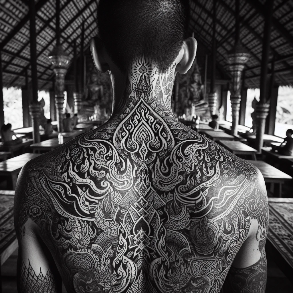 Татуировки Сак Янт в Таиланде - таинственные символы с глубокими значениями