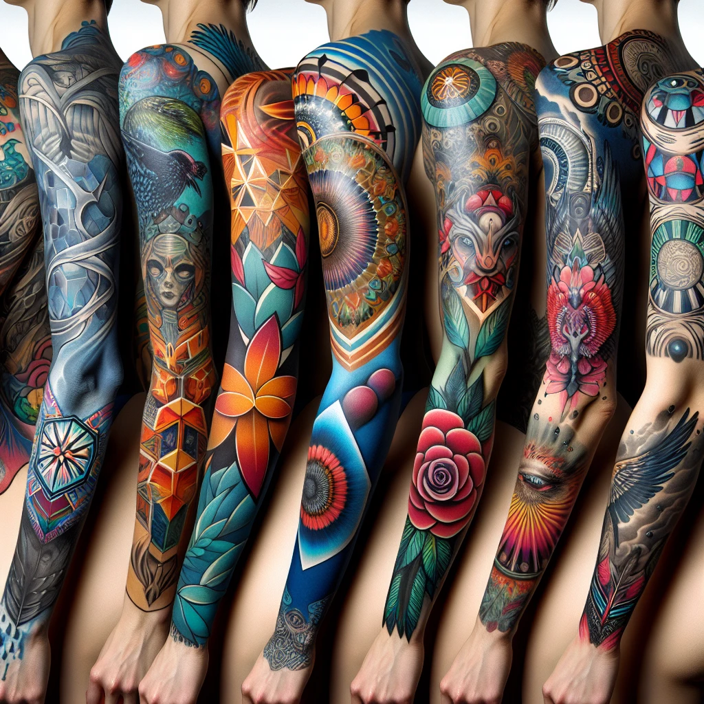 Как создаются цветные татуировки на теле: от идеи до реализации