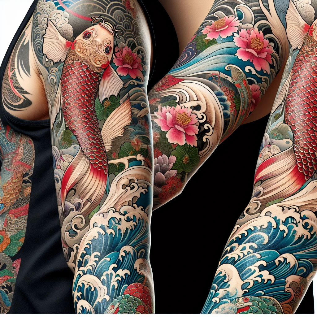 Татуировки на рукавах: особые украшения в японской культуре