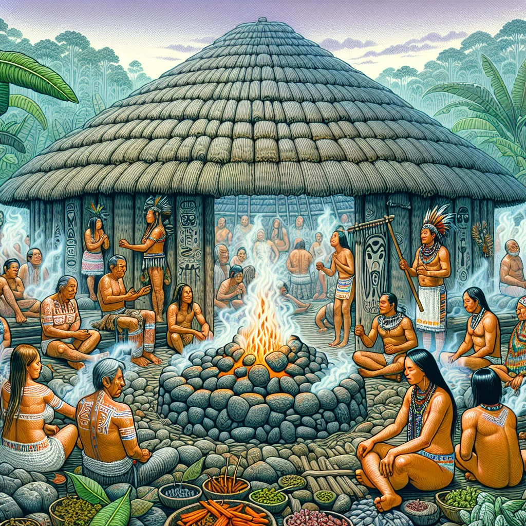 Ритуал в бане темаскаль